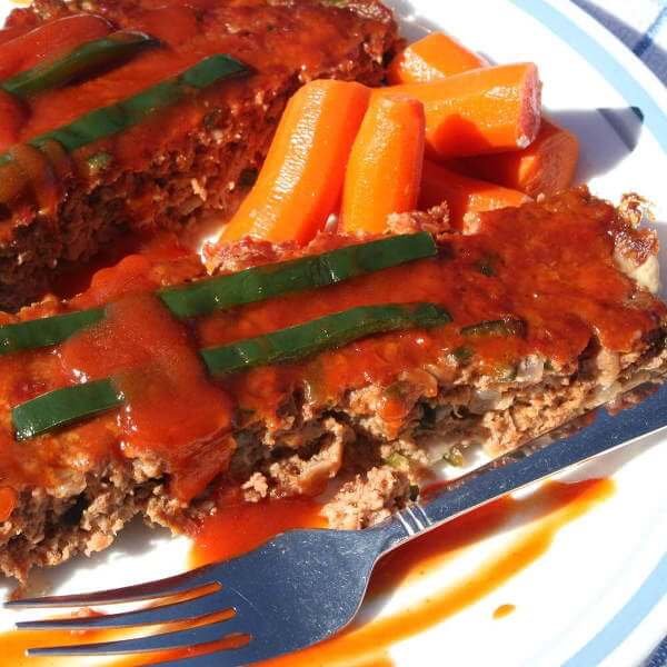 Spicy Smoked Meatloaf Poblano