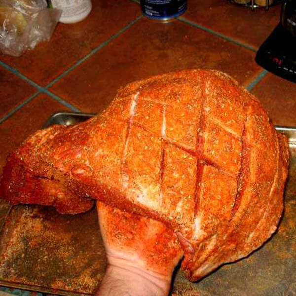 Season your brisket with sweet chili rub and enjoy an incredible flavor experience. Use homemade chili powder for the best tasting smoked brisket. A nicely seasoned, whole, raw and trimmed beef brisket.