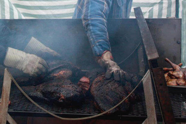 Cooking Briskets In Georgia With My Brother