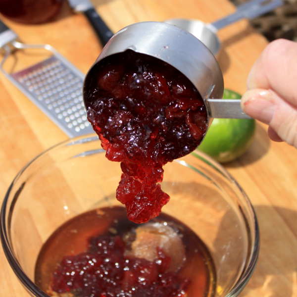 Making a Batch of Cherry Lime Ham Glaze Sauce