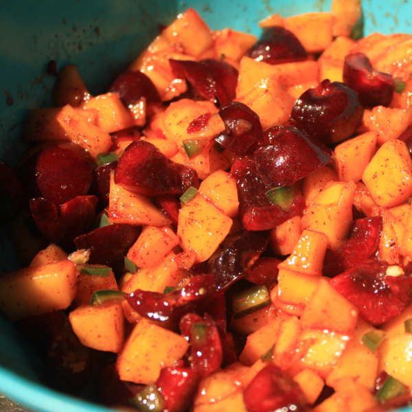 Homemade Cherry Mango Salsa Is The Perfect Match To a Variety of Meat Dishes