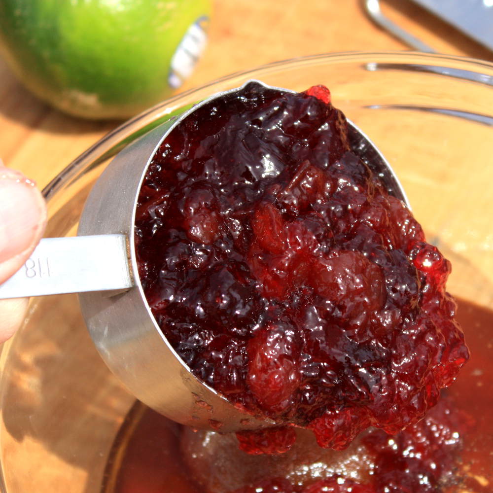 Making Cherry Lime Sauce for Smoked Pork Loin