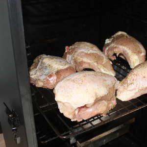 Cook Chicken Breasts In a Smoker Or By Grill-Smoking In a Weber Kettle