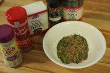 Ancho Shrimp Seasoning Ingredients In White Bowl Seasoning Mix For Grill Smoked Shrimp In Bowl