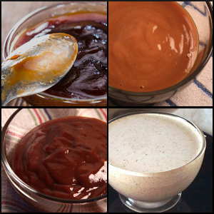 The Four Different Barbecue Sauces Shown Here Represent Just a Few Of The Sauce Styles Available