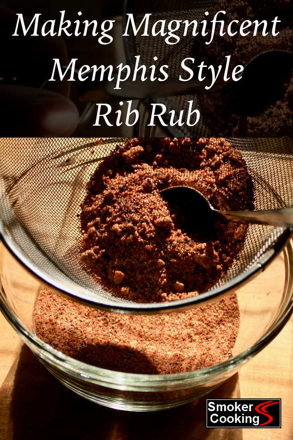 For the best in smoked and grilled ribs, make a batch of this great tasting Memphis style rib rub.