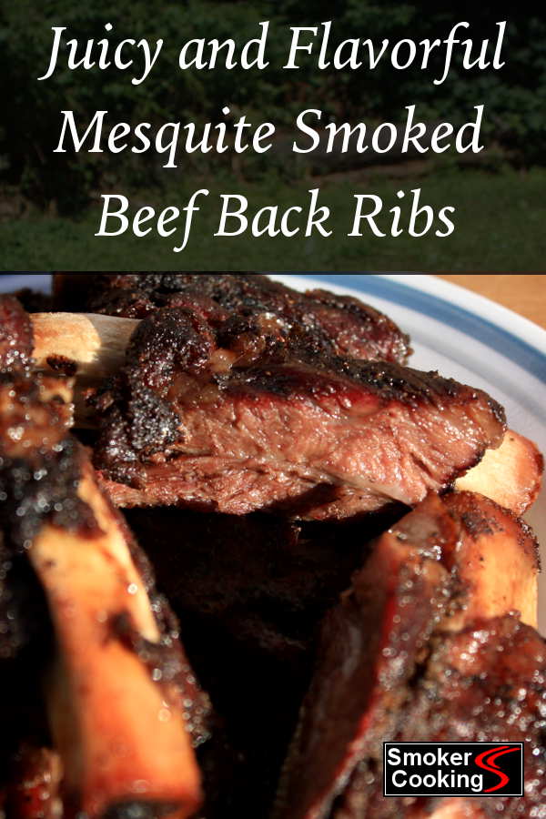 Juicy and Flavorful Beef Back Ribs, Smoked With Mesquite Wood For Bold Flavor