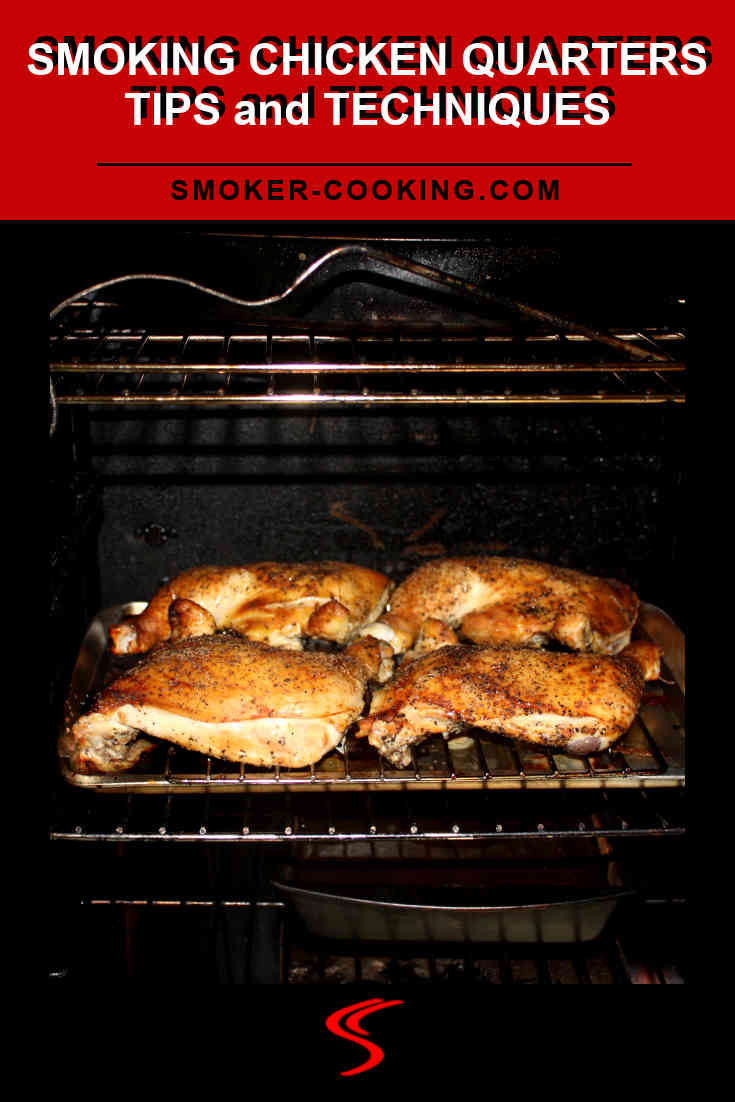 Smoking Chicken Leg Quarters In an Electric or Charcoal Water Smoker