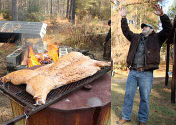 Praise Pork! Jarod Loves Smokin' Whole Hogs!
