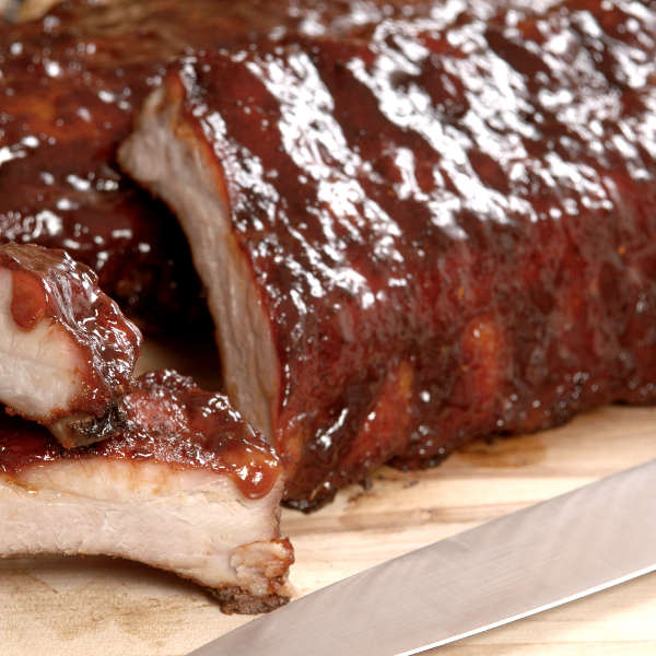 These Pork Ribs Are Coated With a Layer of Dr. Pepper Barbecue Sauce