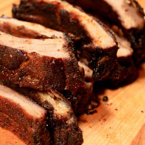 Leftover Smoked Ribs Are Vacuum Sealed To Preserve The Flavor leftover-smoked-ribs-are-vacuum-sealed-to-preserve-the-flavor