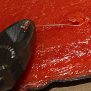 When Buying Whole Salmon or Fillets, It's Important To Check For and Remove Pin Bones