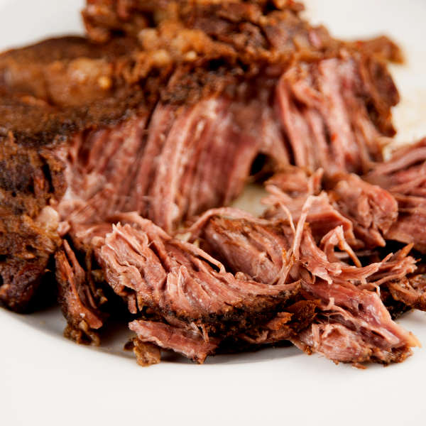 Chuck Roast, Smoked to Falling Apart Tender