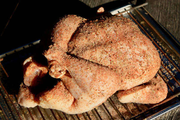 Whole chicken rub for smoker clearance
