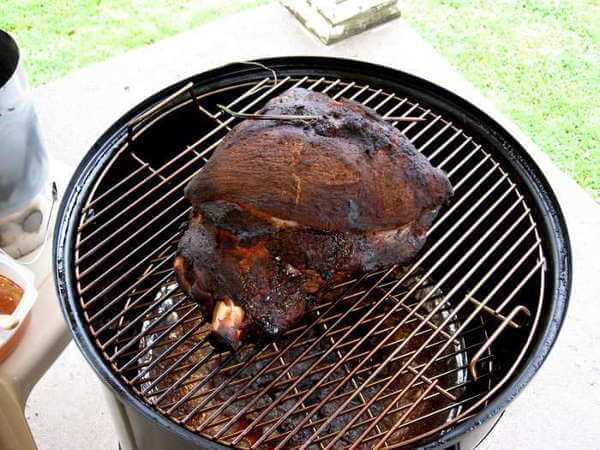 Smoked pork butt time cheap