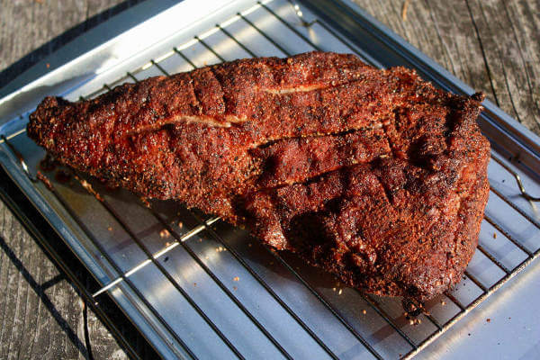 This Grilled Beef Tri Tip Is Resting After a Hard Day of Grilling