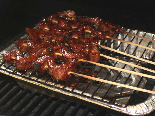 traeger beef kabobs