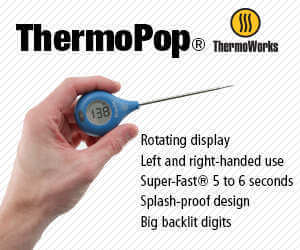 ThermoWorks ThermoPop Super-Fast Thermometer with Backlit Rotating