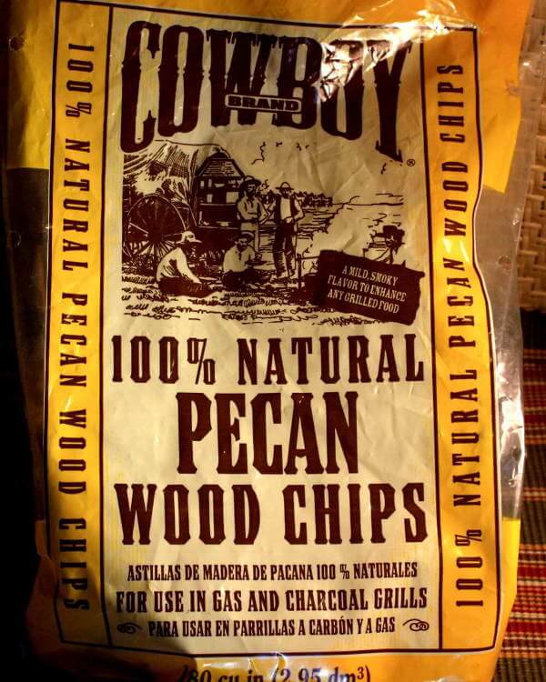 Pecan Smoker Wood Chips In Bag