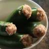 Stuffed Jalapeno Peppers Yet to Be Wrapped With Bacon